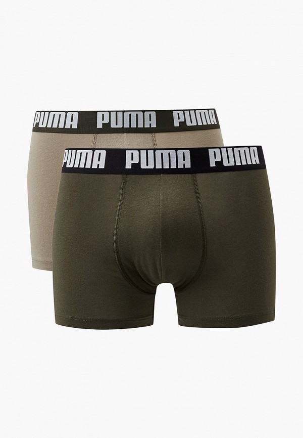 

Трусы 2 шт. PUMA, Хаки, Puma Basic Boxer 2P