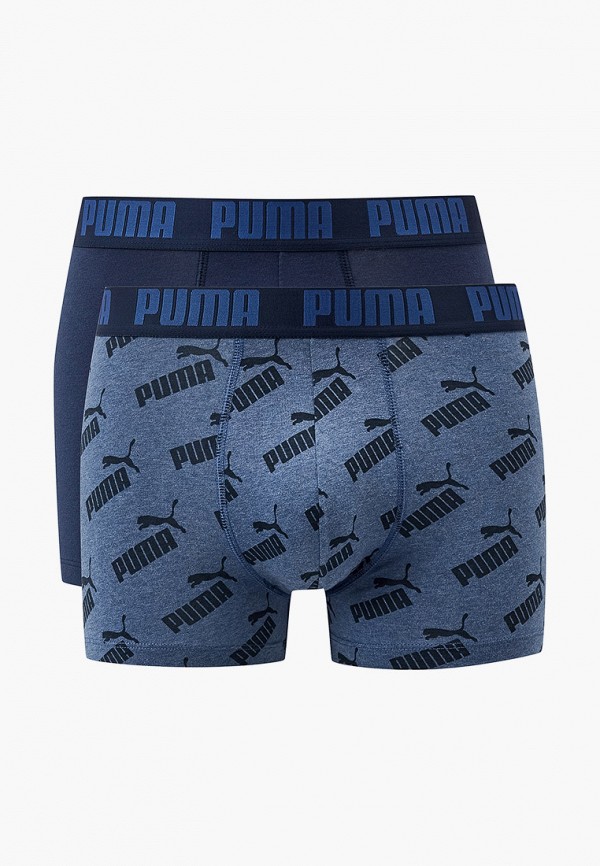 

Трусы 2 шт. PUMA, Синий, PUMA MEN AOP BOXER 2P