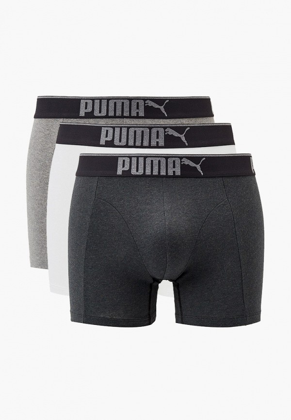 

Трусы 3 шт. PUMA, Разноцветный, PUMA PREMIUM SUEDED COTTON BOXER 3P
