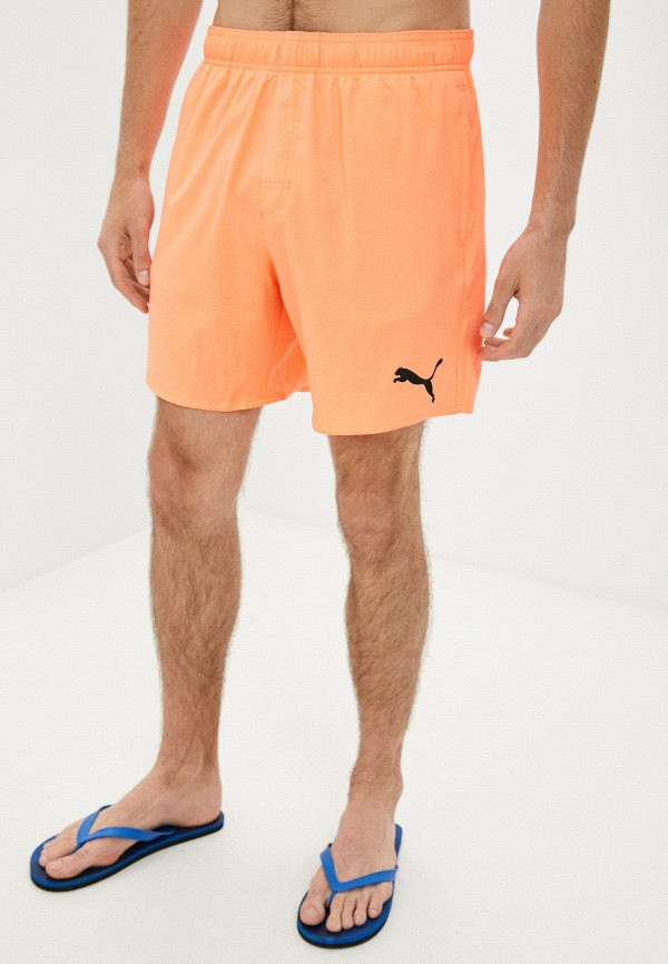 

Шорты для плавания PUMA, Оранжевый, PUMA SWIM MEN MID SHORTS 1P