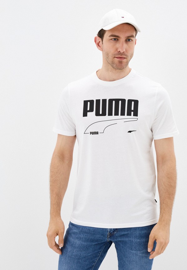 Футболка PUMA белый 585738 PU053EMMJJW4