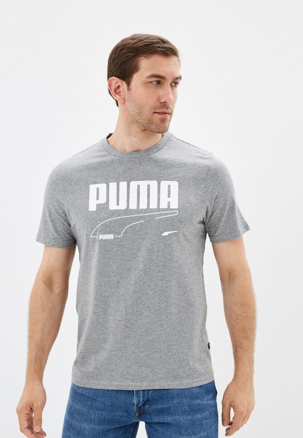 

Футболка PUMA, Серый, REBEL Tee