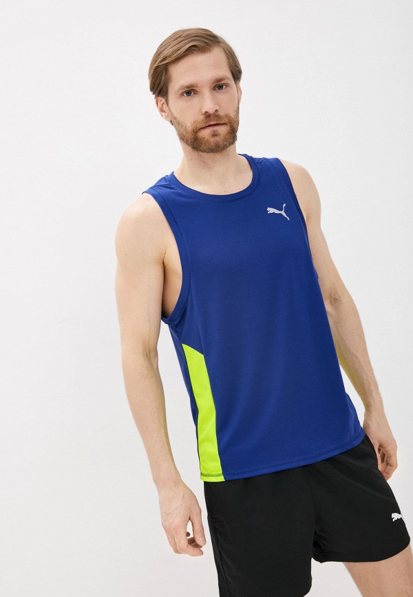 

Майка спортивная PUMA, Синий, RUN FAVORITE SINGLET M