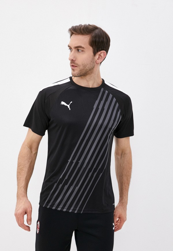 

Футболка спортивная PUMA, Черный, teamLIGA Graphic Jersey
