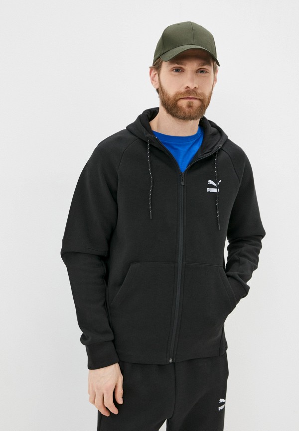 

Толстовка PUMA, Черный, Classics Tech FZ Hoodie