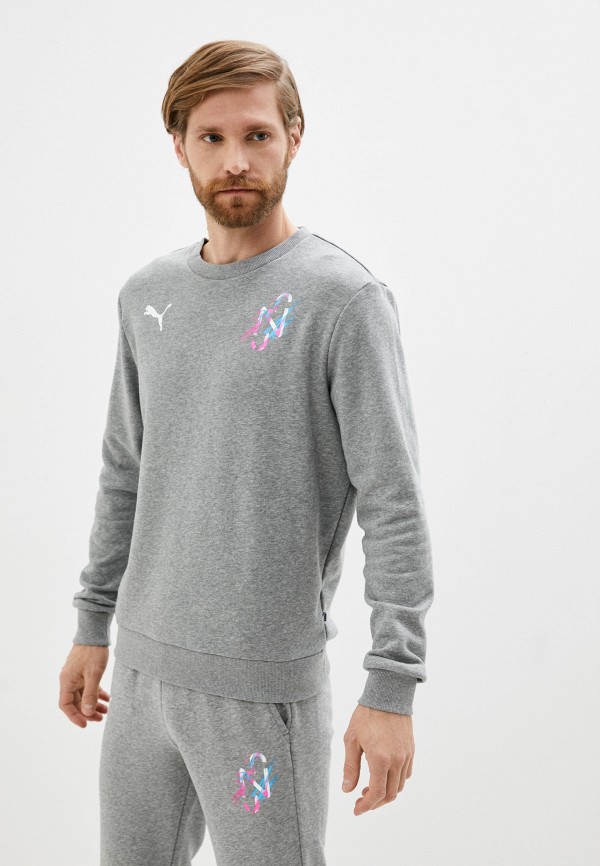 

Свитшот PUMA, Серый, NEYMAR JR CREATIVITY CREW SWEAT