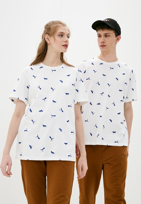 

Футболка PUMA, Белый, PUMA x MAISON KITSUNE AOP Tee