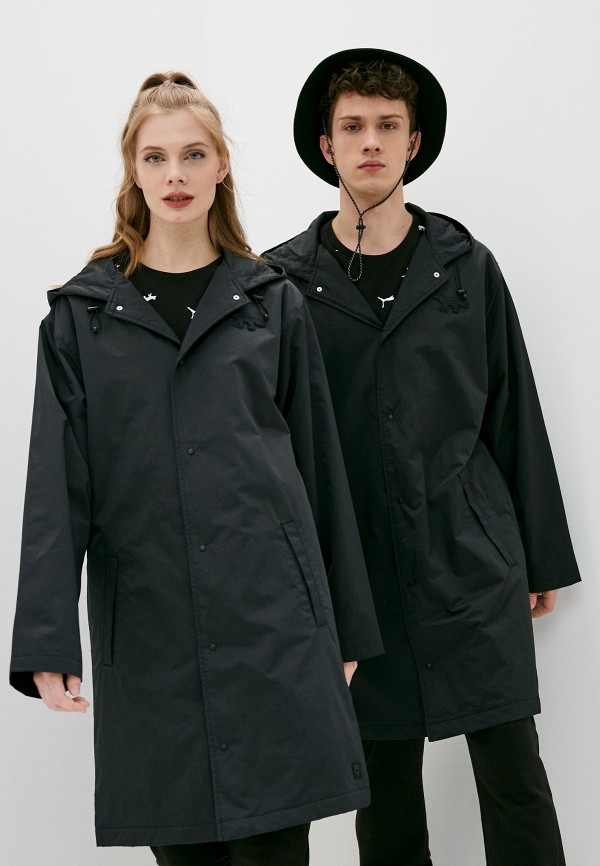

Плащ PUMA, Черный, PUMA x MAISON KITSUNE Hooded Long Jacket
