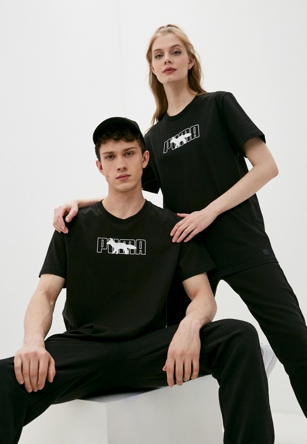 

Футболка PUMA, Черный, PUMA x MAISON KITSUNE Oversized Tee