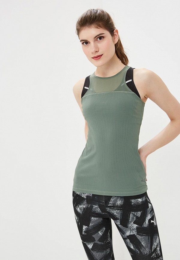 

Майка спортивная PUMA, PUMA PU053EWCJNC1, Хаки