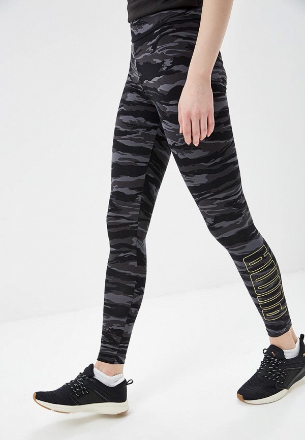 

Леггинсы PUMA, Camo Leggings, Серый