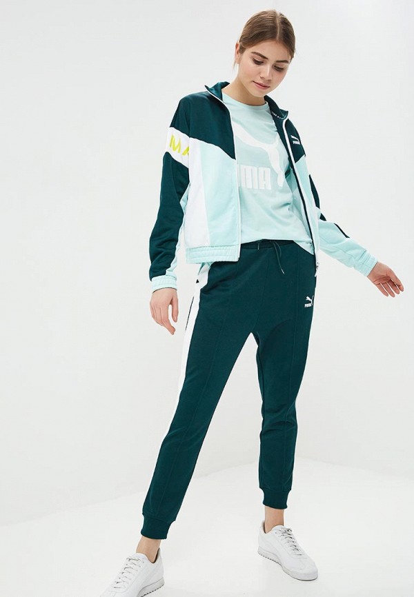 

Олимпийка PUMA; PUMA PU053EWDZRX4, Зеленый