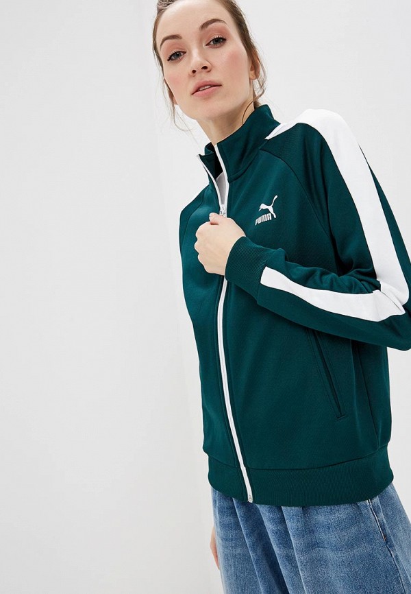

Олимпийка PUMA, PUMA PU053EWDZRX6, Зеленый
