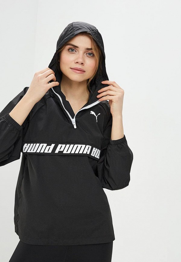 

Ветровка PUMA, 1/2 Zip Modern Sports Jkt, Черный