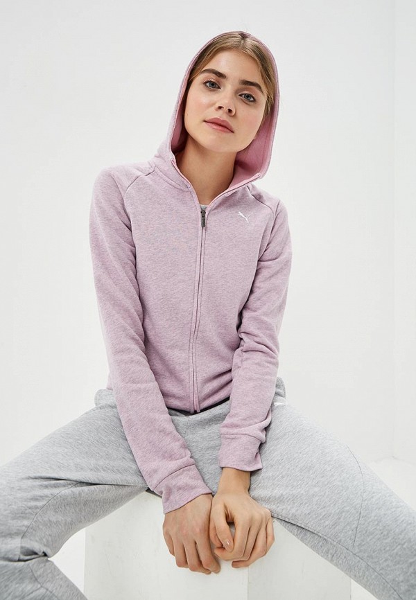 

Толстовка PUMA, Athletics Hooded Jacket TR, Фиолетовый