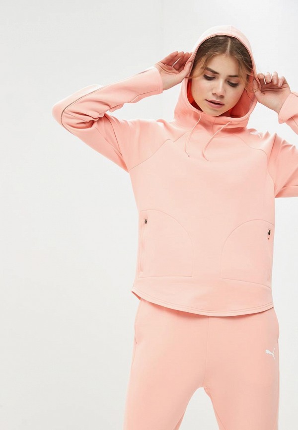 

Худи PUMA, PUMA PU053EWDZSA4, Коралловый