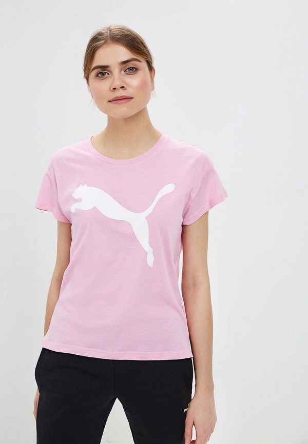 

Футболка спортивная PUMA, Active Logo Tee, Розовый