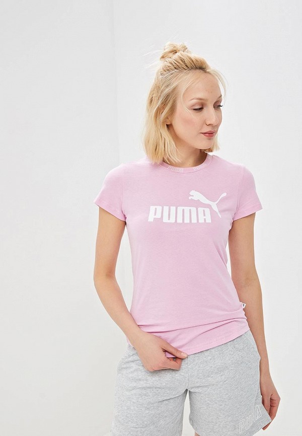 

Футболка спортивная PUMA, Amplified Tee, Розовый