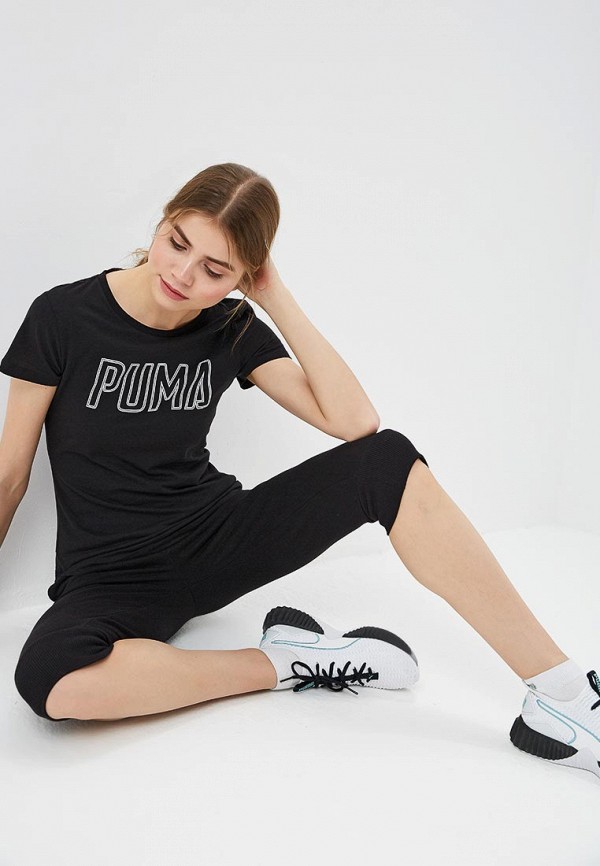 

Футболка PUMA, Athletics Logo Tee, Черный