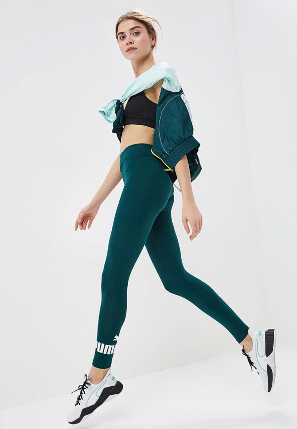 

Леггинсы PUMA; PUMA PU053EWDZSN3, Зеленый