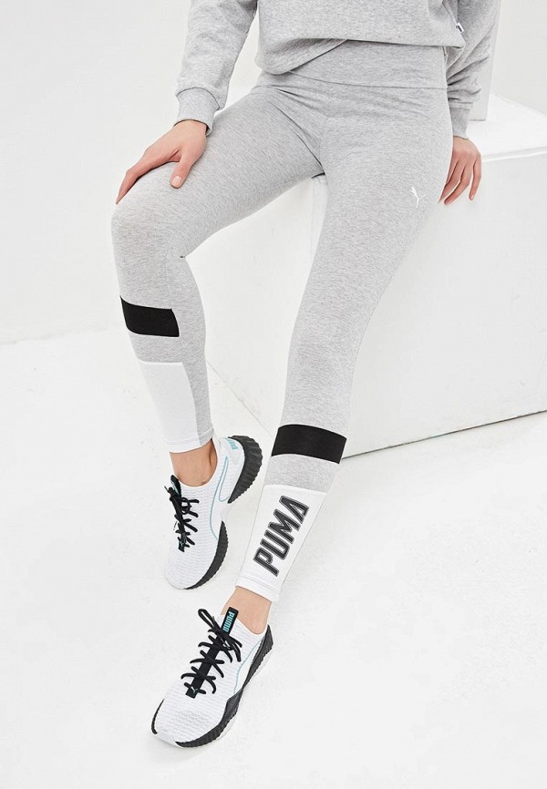 

Леггинсы PUMA, Athletics Graphic Leggings, Серый