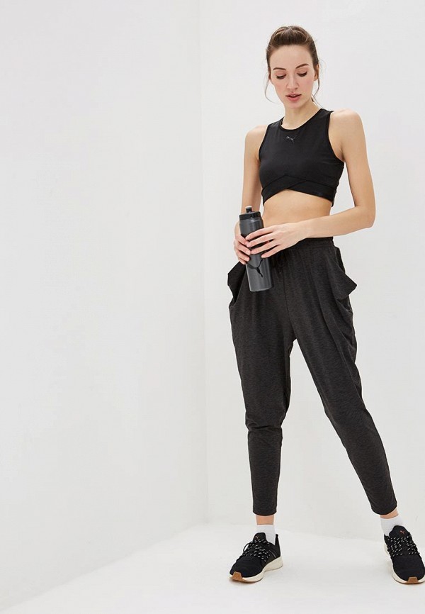

Топ спортивный PUMA; PUMA PU053EWDZSR0, Черный