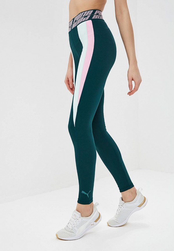 

Тайтсы PUMA, PUMA PU053EWDZSU0, Зеленый