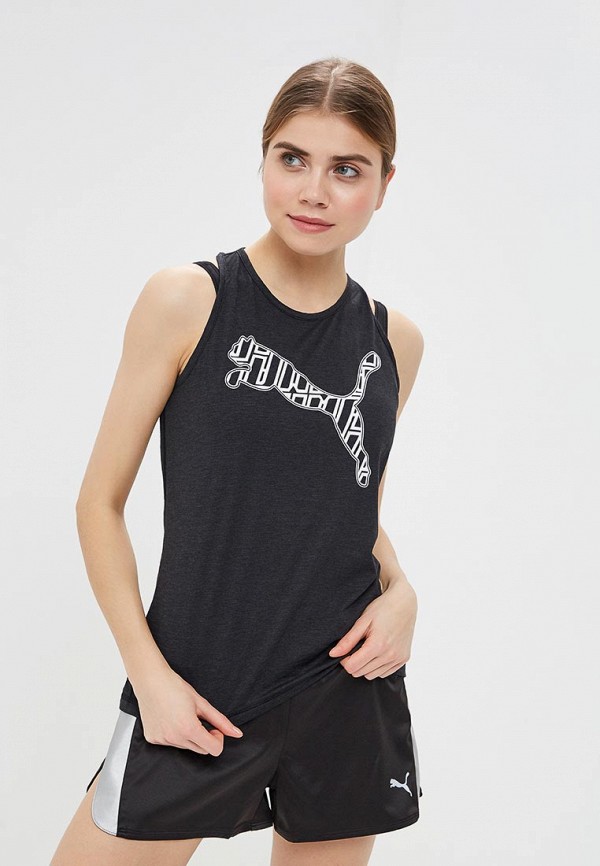 

Майка спортивная PUMA, Twist It Logo Tank, Черный