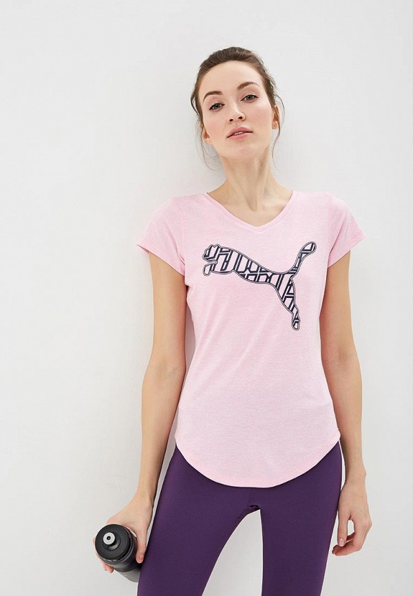 

Футболка спортивная PUMA, PUMA PU053EWDZSV2, Розовый