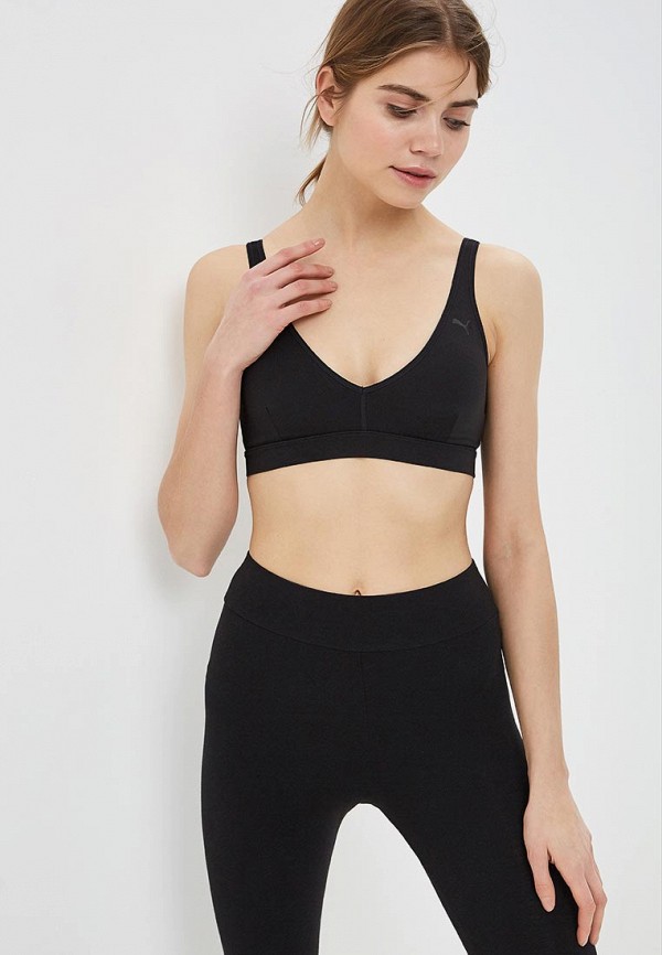 

Топ спортивный PUMA, PUMA PU053EWDZSX2, Черный