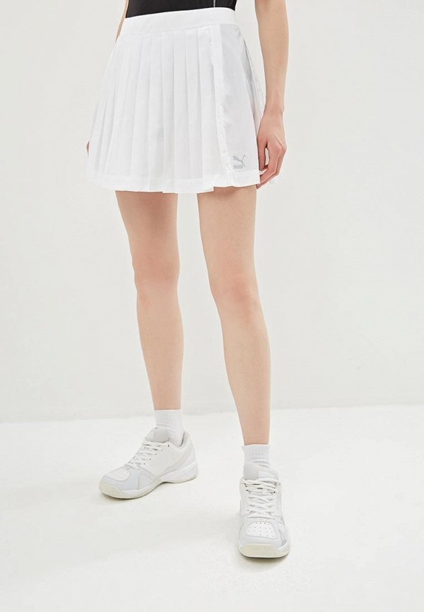 

Юбка PUMA, Archive Pleats T7 Skirt, Белый