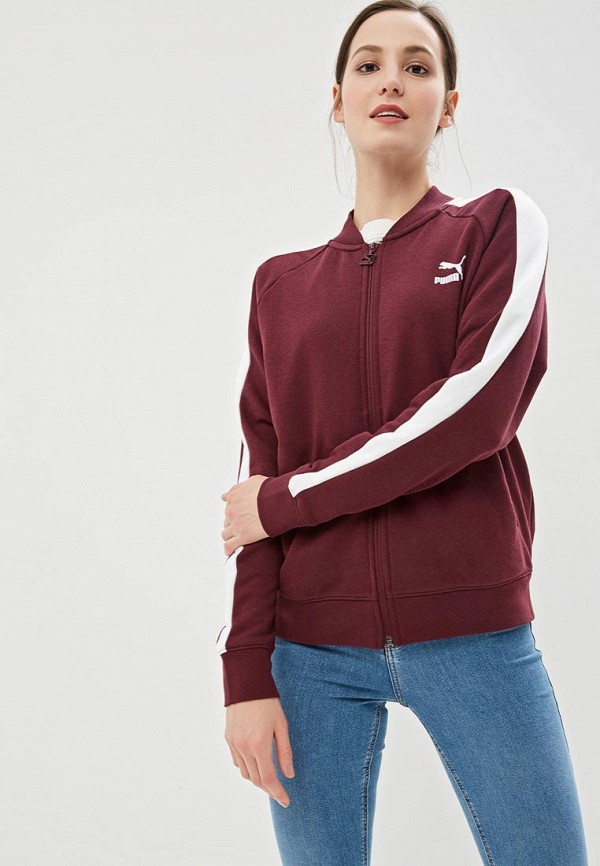 

Олимпийка PUMA, PUMA PU053EWFDXG9, Бордовый