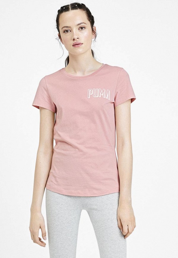 

Футболка PUMA, Розовый, Athletics Small Logo Tee