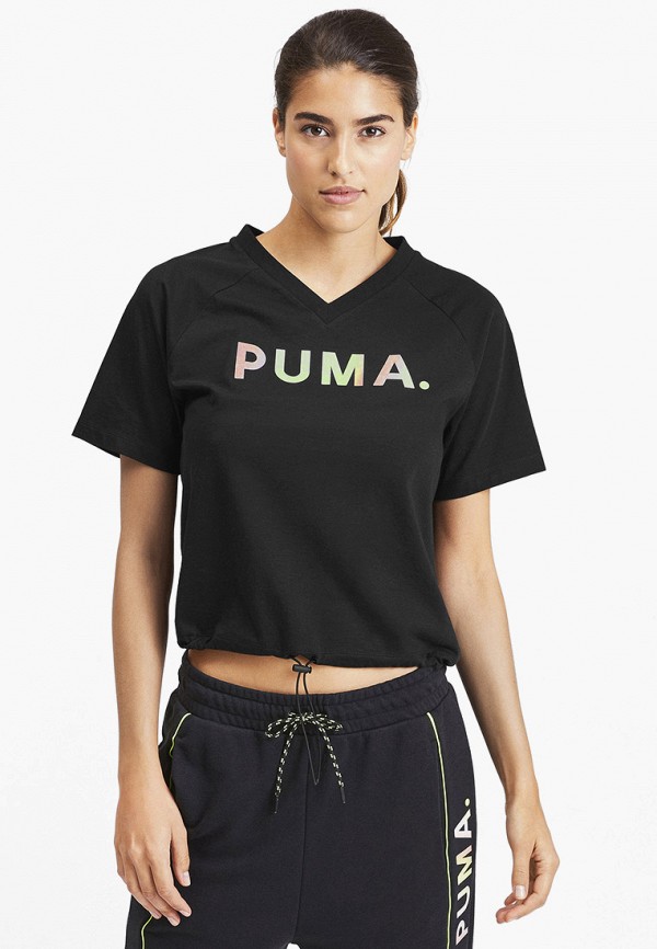 

Футболка PUMA, Черный, Chase V Tee