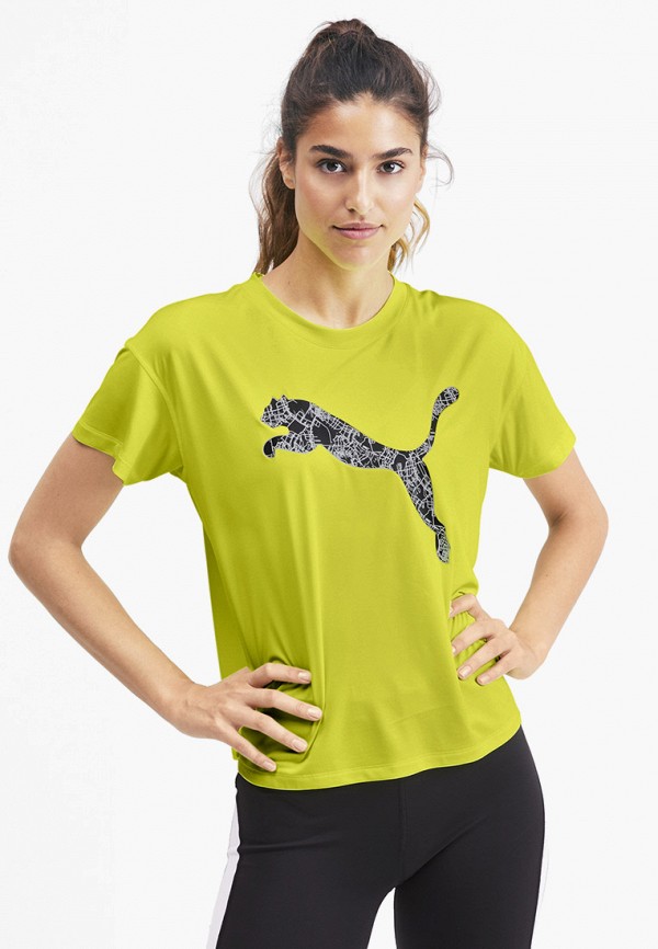 

Футболка спортивная PUMA, Желтый, Last Lap Logo Tee