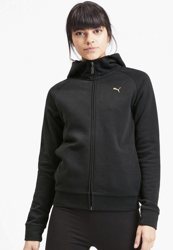 

Толстовка PUMA, Черный, Athletics FZ Hoody FL