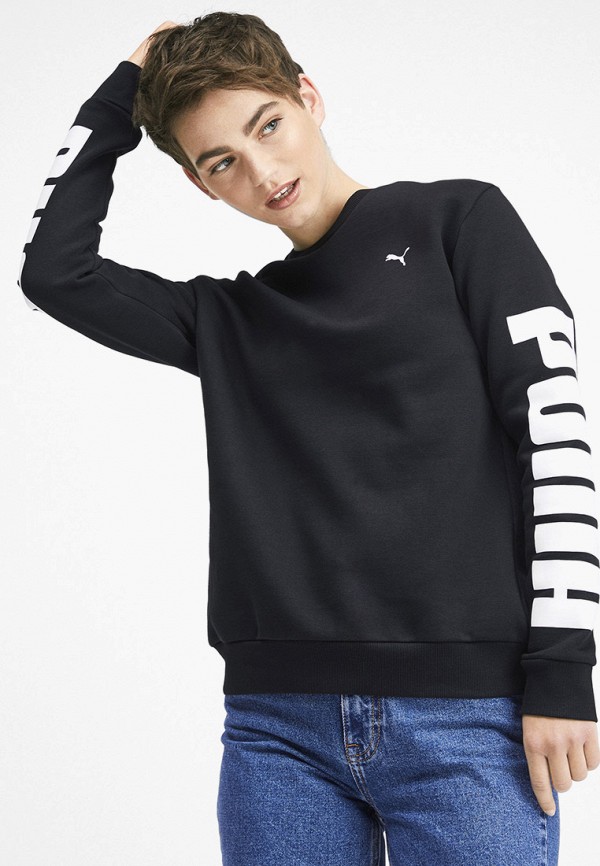 

Свитшот PUMA, Черный, Rebel Crew Sweat FL
