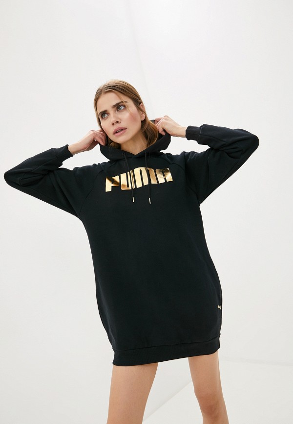 

Платье PUMA, Черный, Holiday Pack Sweat Dress FL