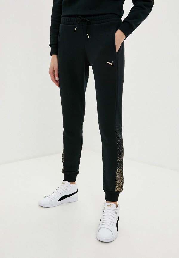 

Брюки спортивные PUMA, Черный, Holiday Pack Pants FL Wmns