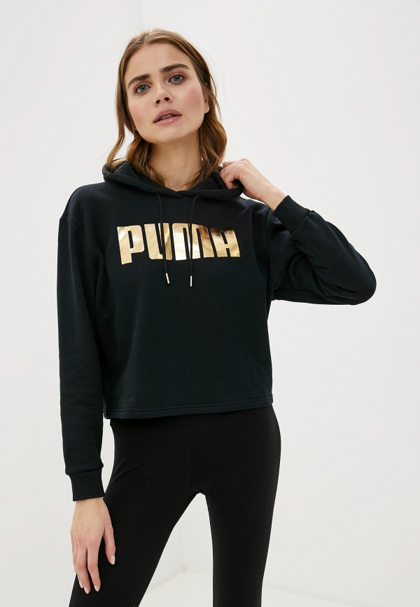 

Худи PUMA, Черный, Holiday Pack Hoodie FL Wmns