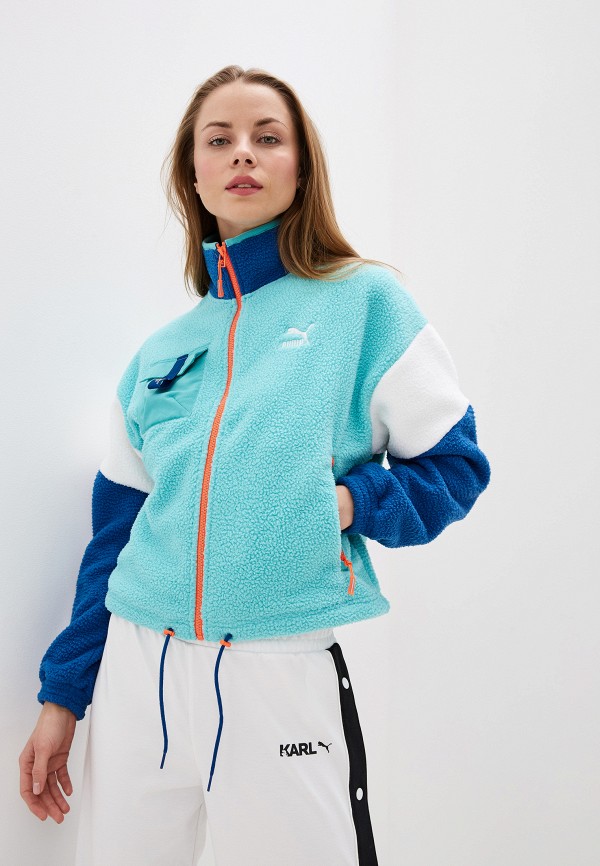 

Олимпийка PUMA, Бирюзовый, XTG Trail Sherpa Jacket Wmns