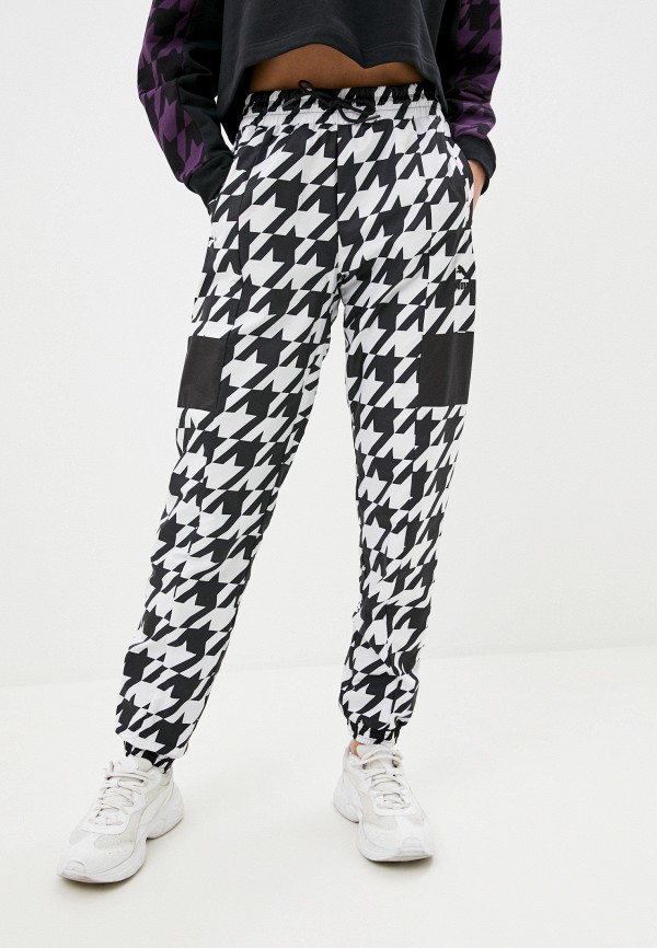 

Брюки спортивные PUMA, Белый, Trend AOP Woven Pants Wmns
