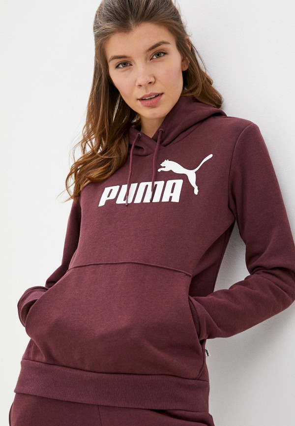 

Худи PUMA, Бордовый, ESS Logo Hoody FL