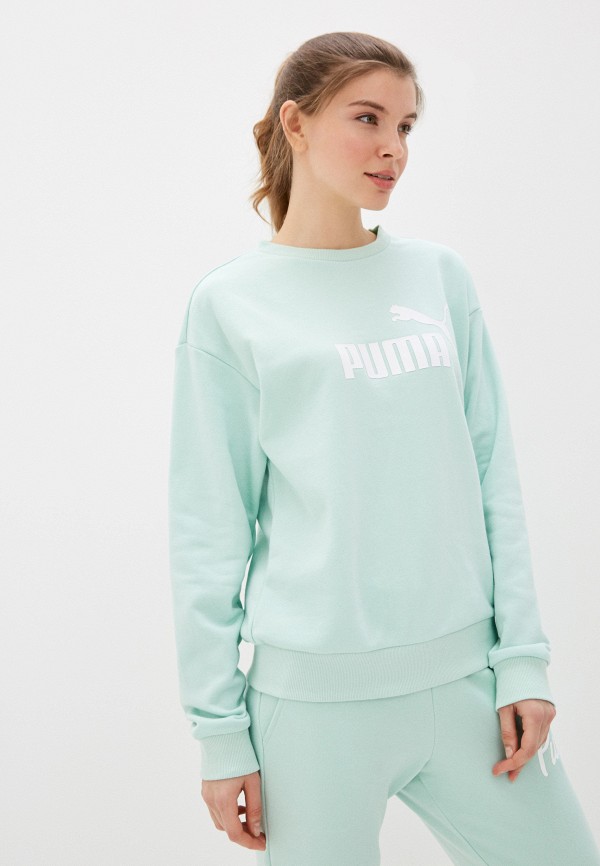 

Свитшот PUMA, Бирюзовый, Essentials Crew Sweat