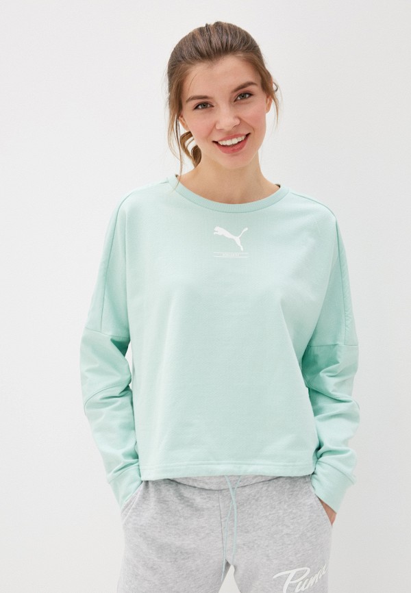 

Свитшот PUMA, Бирюзовый, Nu-tility Crew Sweat