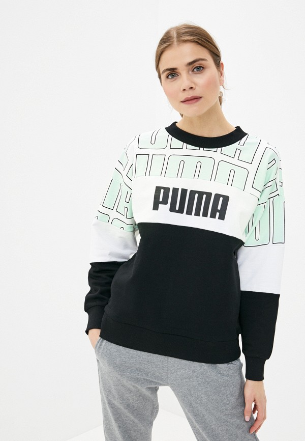 

Свитшот PUMA, Черный, AOP Crew