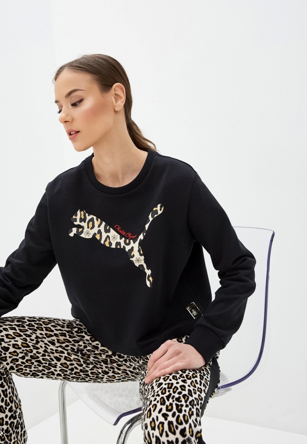 

Свитшот PUMA, Черный, PUMA x Charlotte Olympia Crew