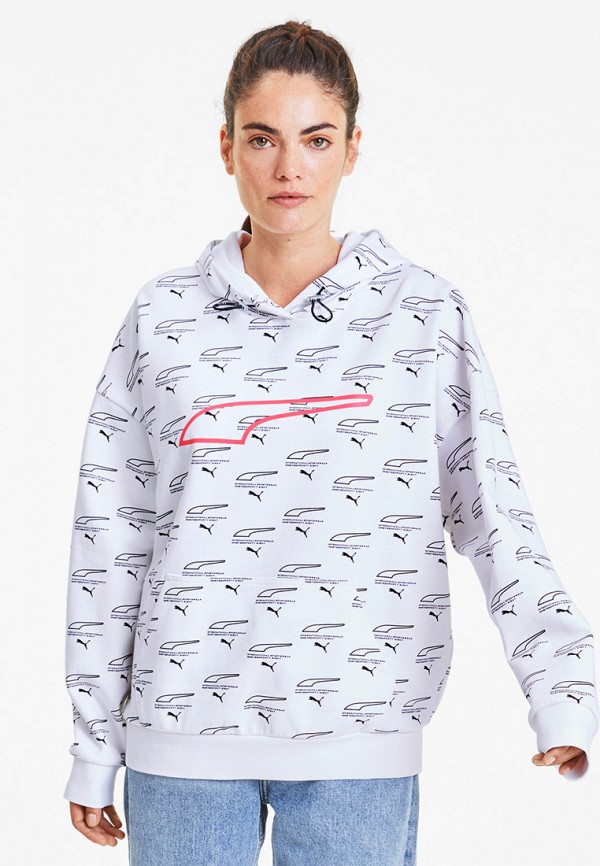 

Худи PUMA, Белый, Evide AOP Hoody