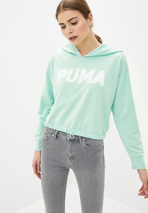 

Худи PUMA, Зеленый, PUMA PU053EWIHBB4