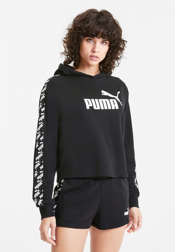 

Худи PUMA, Черный, Amplified Cropped Hoody TR